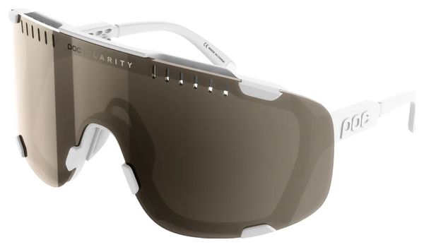 Lunettes Poc Devour Hydrogen White / Clarity Trail Partly Sunny Silver