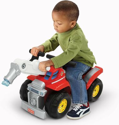 Fisher-Price Pull Back Big Action Brannbil