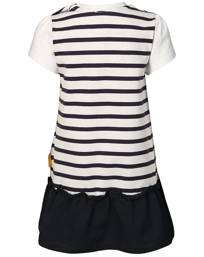 Jersey-Kleid MARINE AIR gestreift in navy