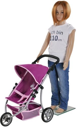 Knorrtoys® Puppenbuggy »Lio - UMA. Das Einhorn -  lila«