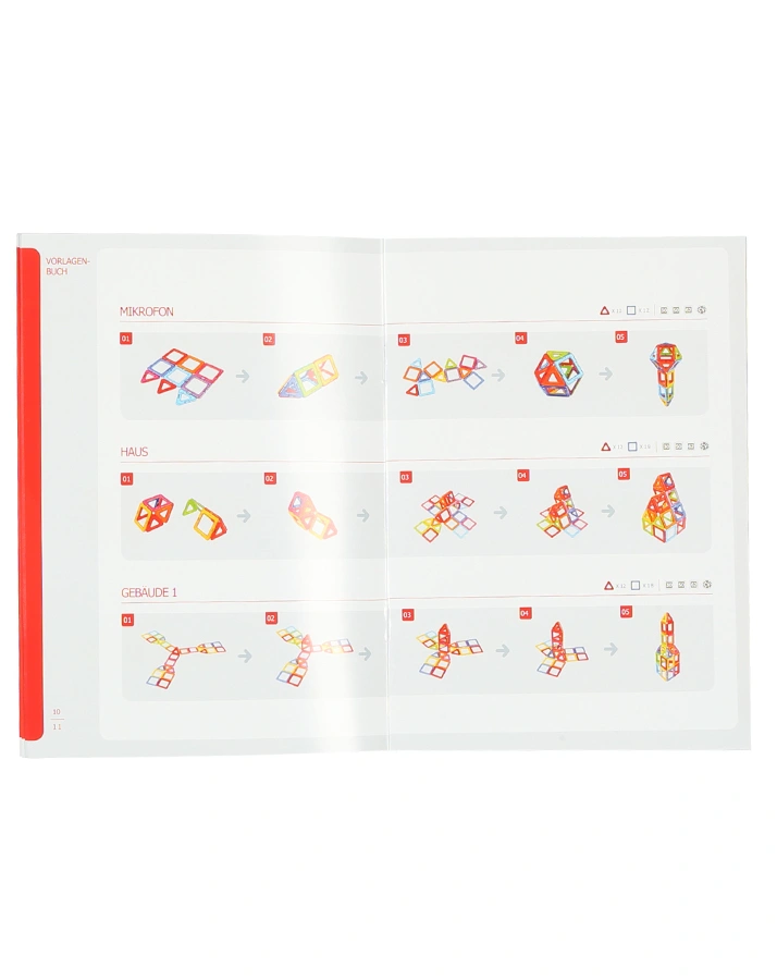 Magnet-Bausatz MAGFORMERS 274-15 DESIGNER SET 62-teilig