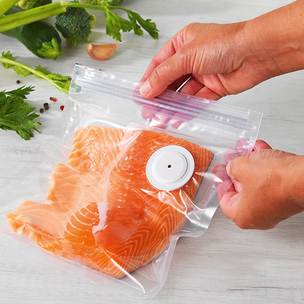 20 sacs réutilisables pour pompe à vide KC.MINIVAC35L Kitchen Chef Pro