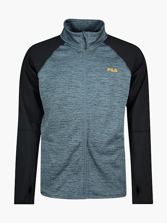 FILA Kapuzenpullover Schwarz