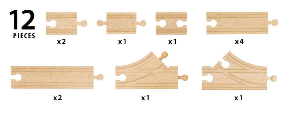 BRIO Spiel Schienen Starter Sortiment B