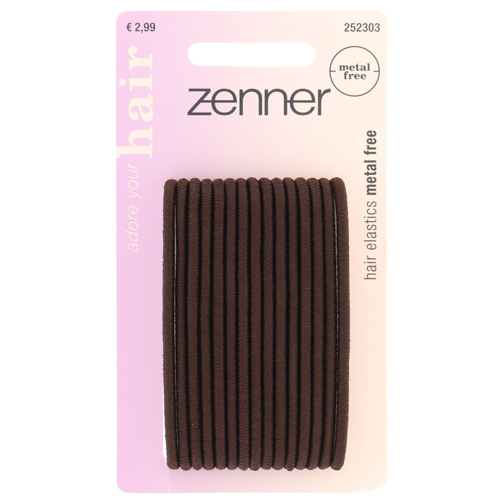 Zenner Elastieken Metal Free Bruin15 stuks