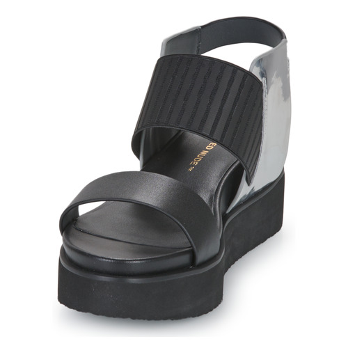 United nude - RICO SANDAL - Noir / Argenté