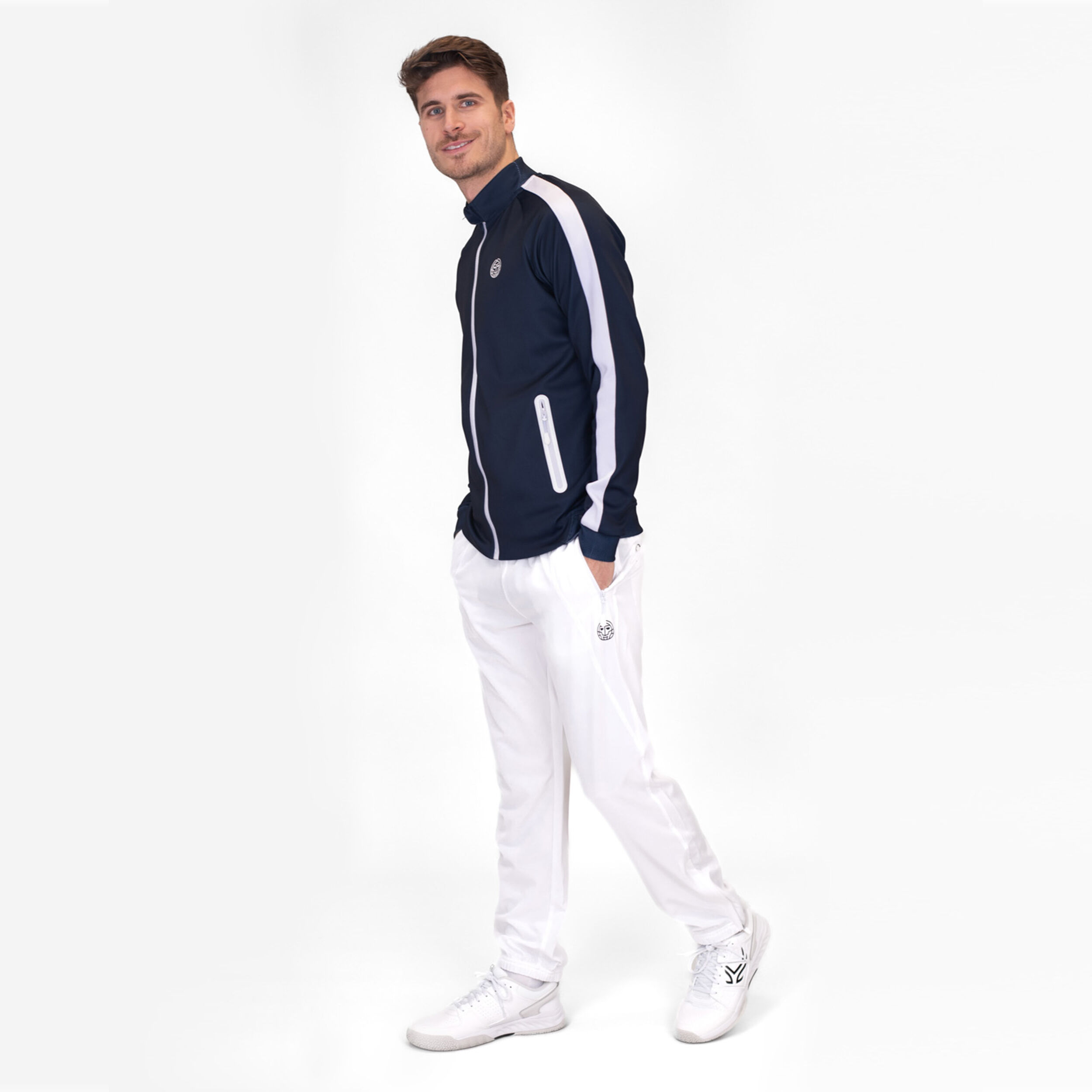 BIDI BADU Crew Pantalon Survêtement Hommes - Blanc