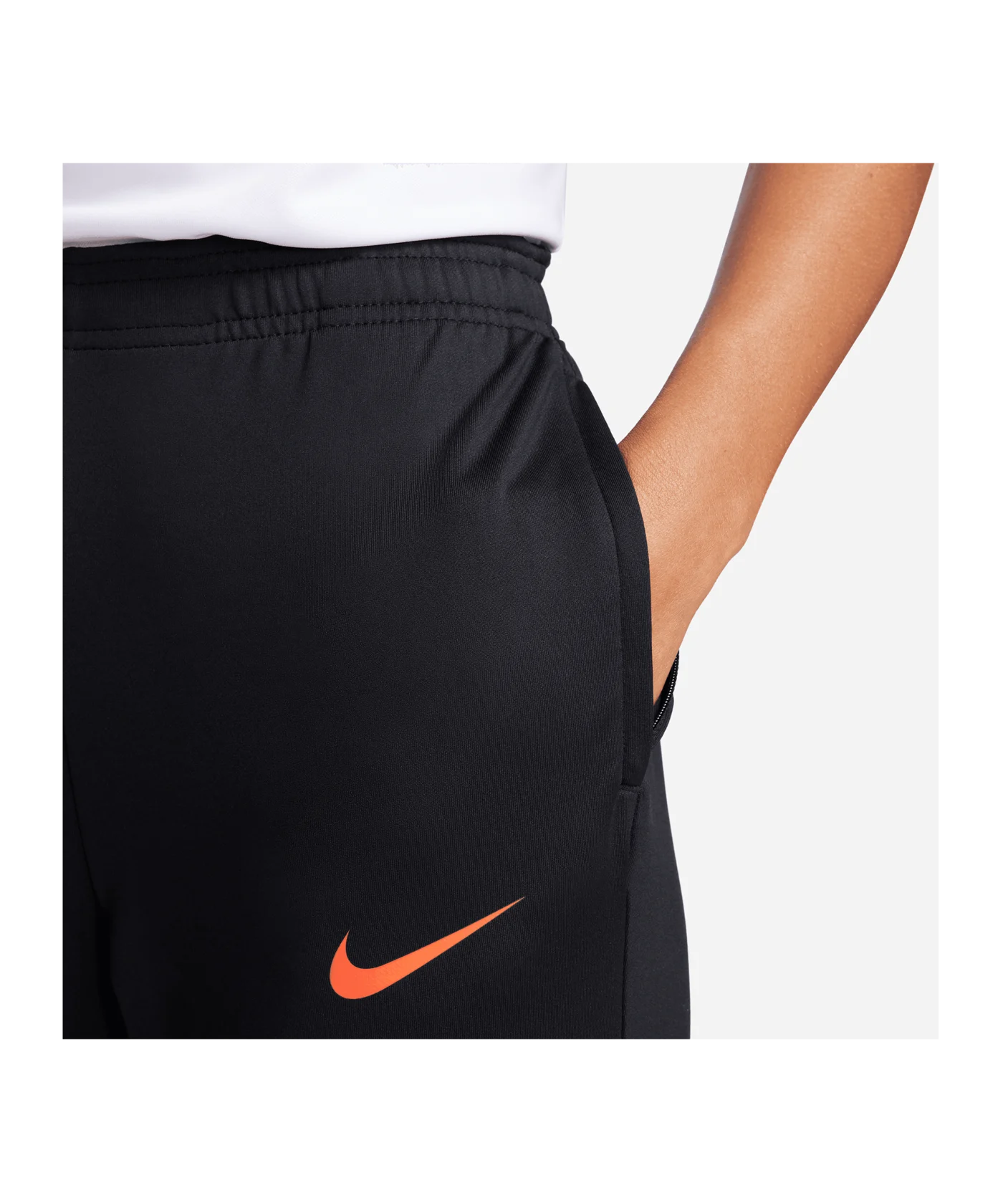 Nike Strike Trainingshose Damen Schwarz Rot F013