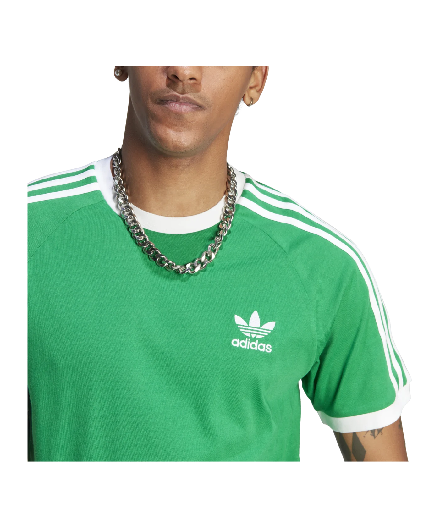 adidas Originals 3S T-Shirt Grün