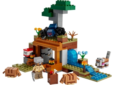 LEGO De gordeldieren bij de mijn (21269)