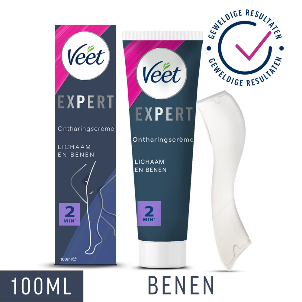 Veet Expert Ontharingscrème Benen100 ml