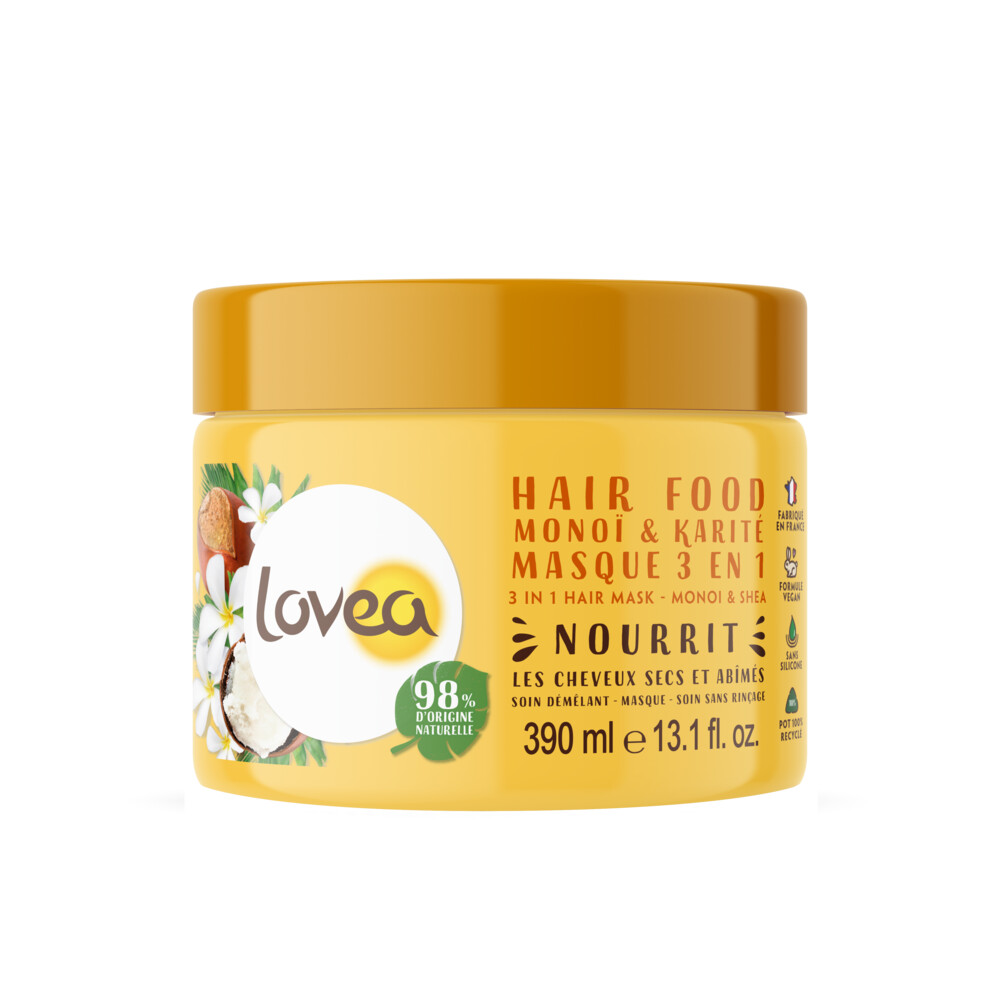 Lovea Monoï & Shea 3-in-1 Haarmasker390 ml