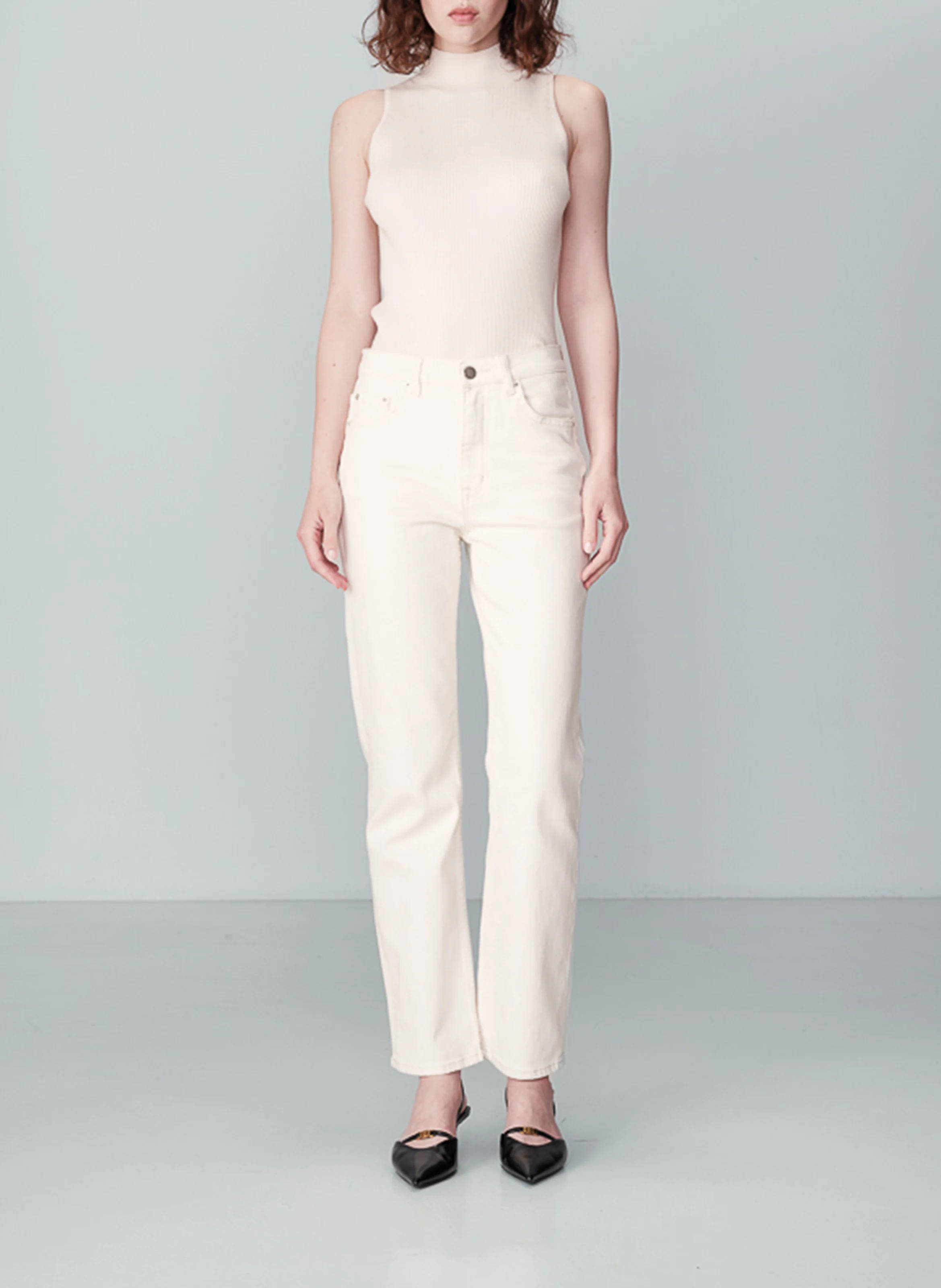 2015 - Jean droit| Beige