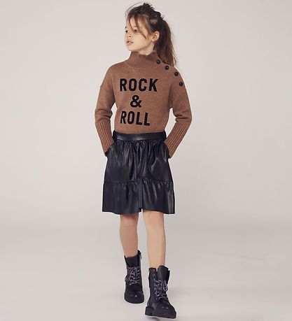 Zadig & Voltaire Rock - imitiertes Leder - Green Kunst - Schwarz
