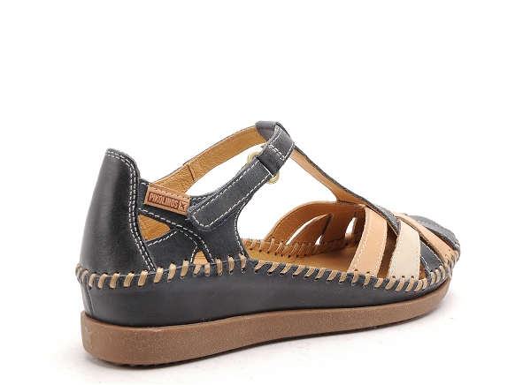 Pikolinos nu pieds plats femme cadaques 0732 bleu