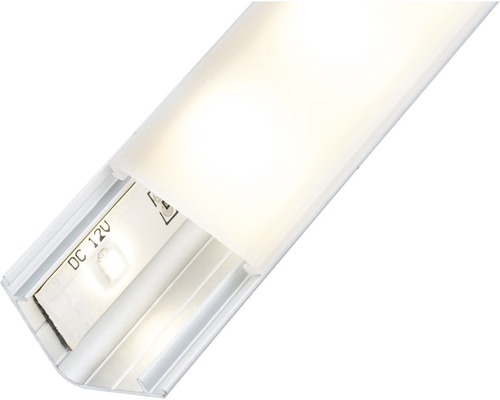 Paulmann Aluminium Profiel Delta met Diffuser, aluminium/geanodiseerd, 2,0 m