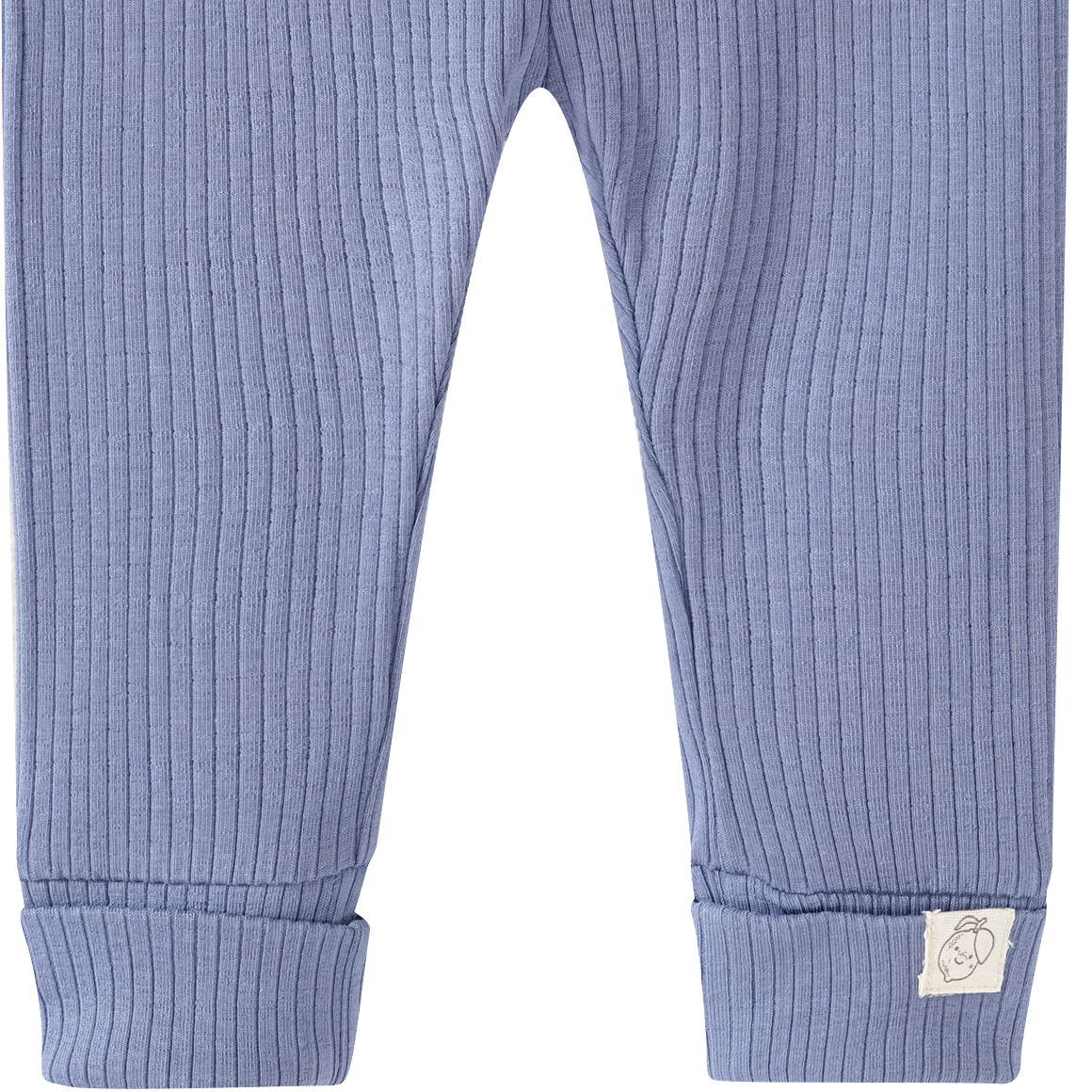 Topomini Pure Collection Baby Leggings mit Rippstruktur dunkelblau