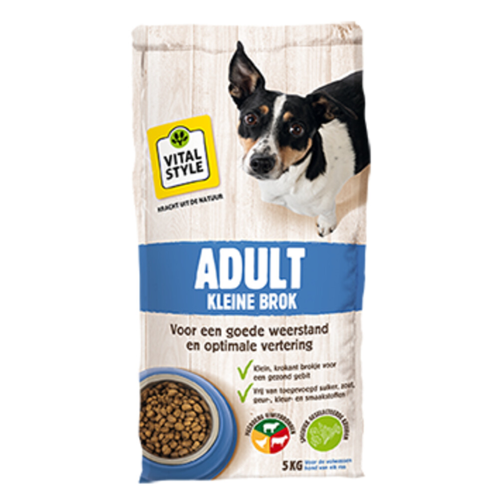 VITALstyle Hondenvoer Adult Kleine Hond5 kg