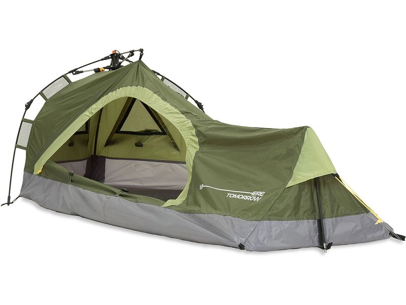 Where tomorrow Where Tomorrow 1 Personen Zelt Dreieck 225 c Einpersonenzelt für Camping