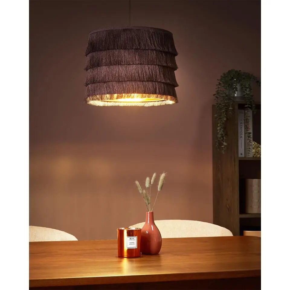 SUAPURE - Hanglamp - Roze - Polyester