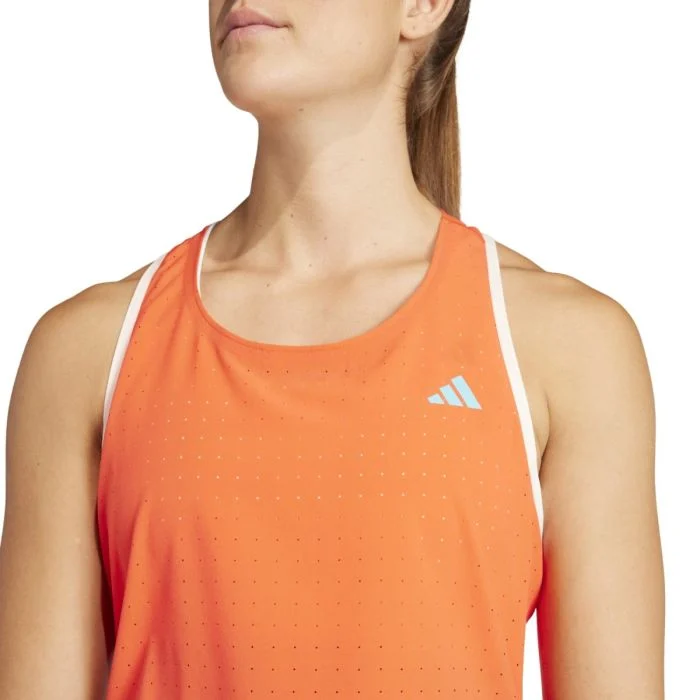 adidas Dame Singletter Adizero Tank Rød