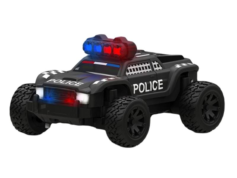 Turbo Racing Micro Monster Truck C82, Police, RTR, 1:76 Vollwertiges RC-Auto im micro Format