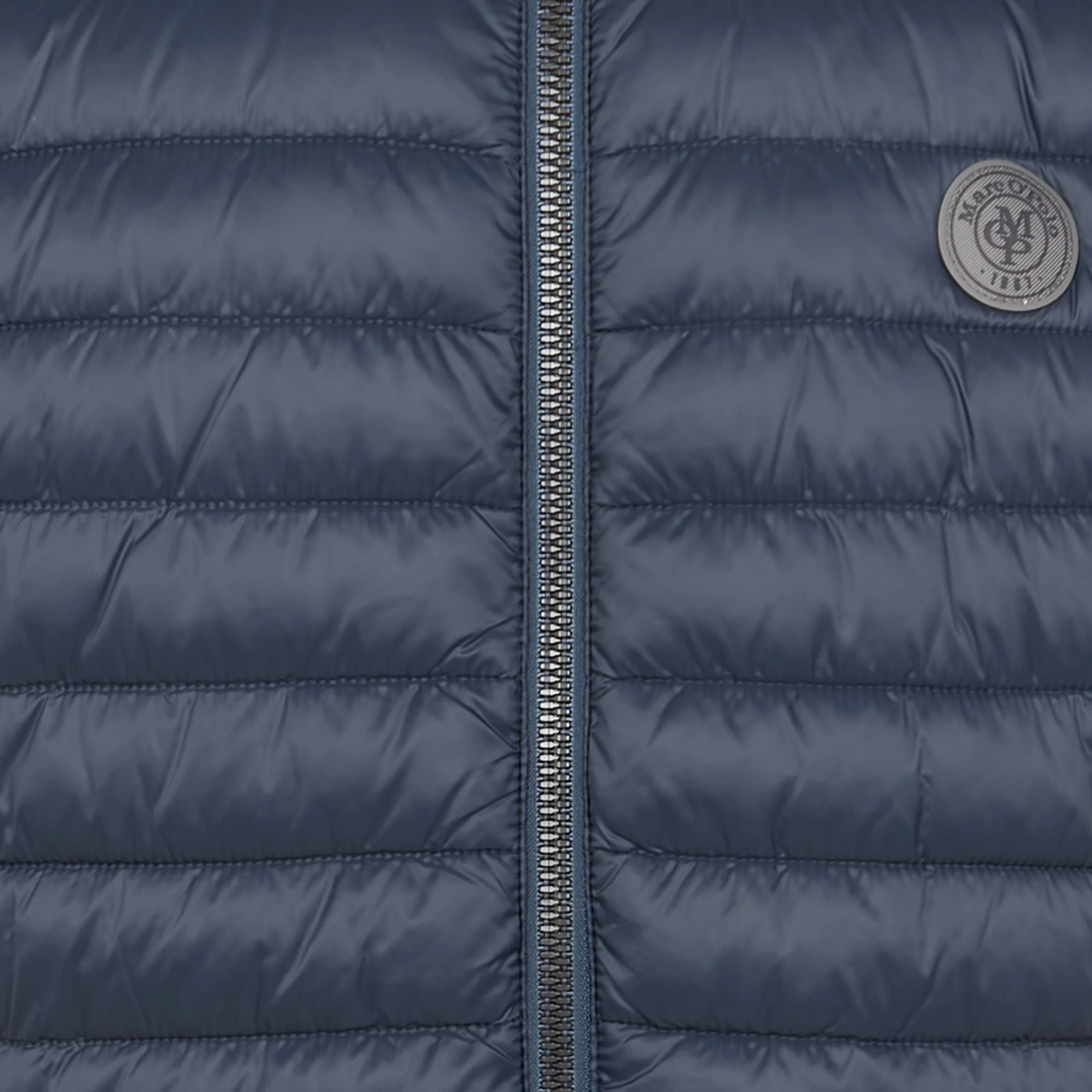 Doudoune fine sans manches| Bleu