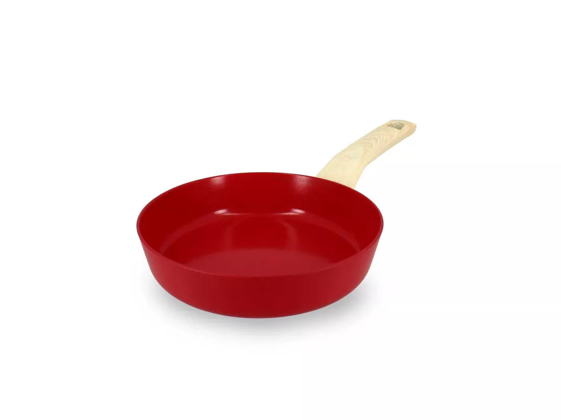 Menastyl - Poele 20cm Colorama Magenta - En Aluminium - Revetement Antiadhesif En Ceramique