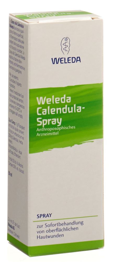 Weleda Calendula-Spray<br>50 ml, Spray, Spray zur Anwendung auf der Haut, Lösung