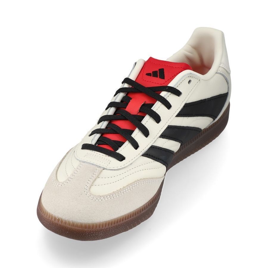 adidas Predator Freestyle IN Champagne - Blanc/Noir/Pure Ruby