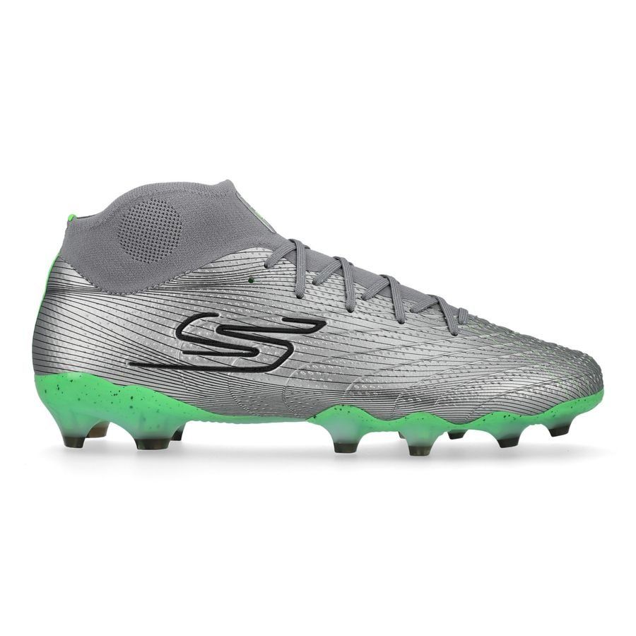 Skechers SKX_01 FG Laser Comfort - Argenté/Vert