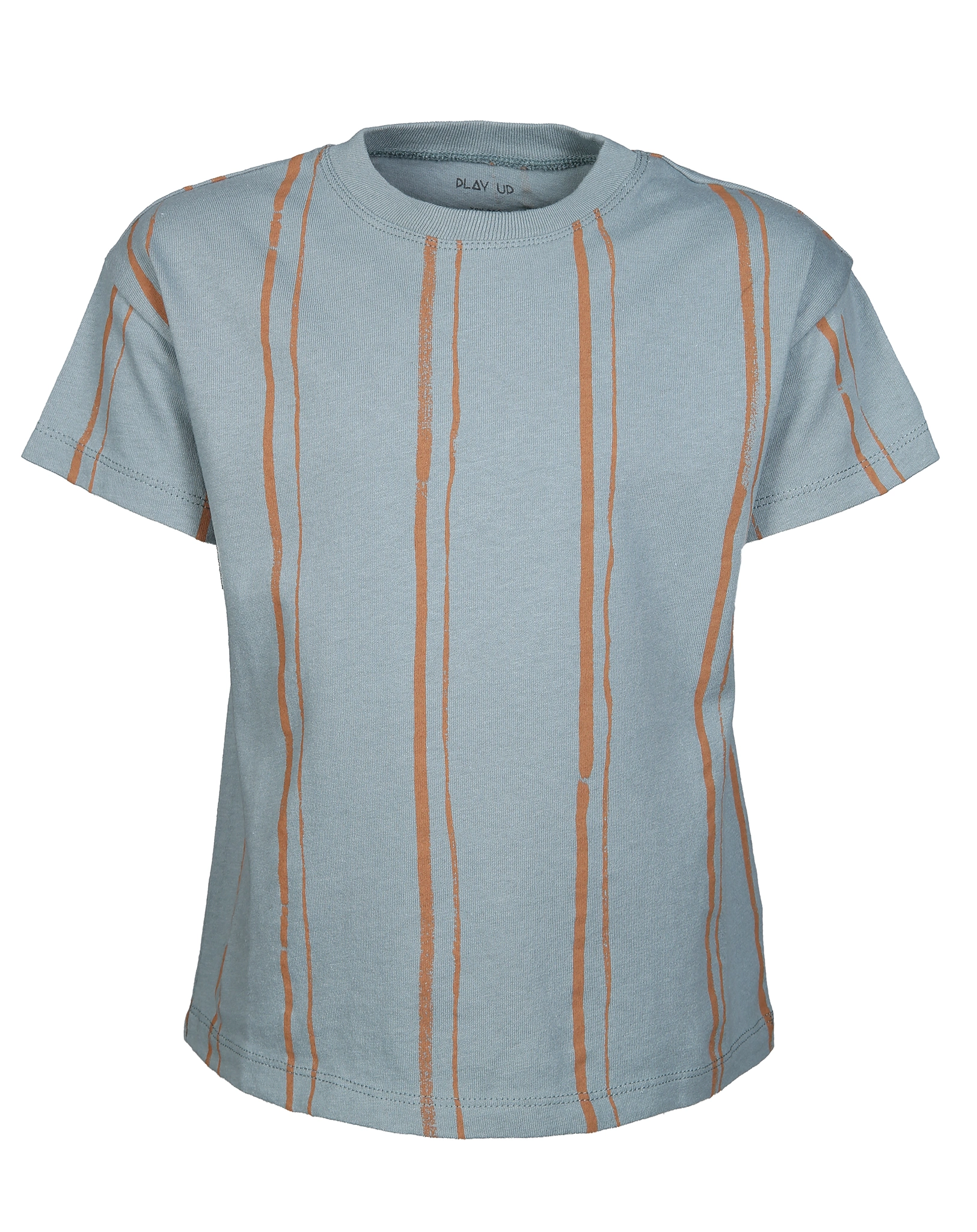 Jersey-T-Shirt CARE STRIPED in beige