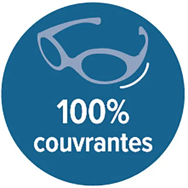 Luc & Léa Solaire Lunettes Biosourcées 0-1 an Bleues