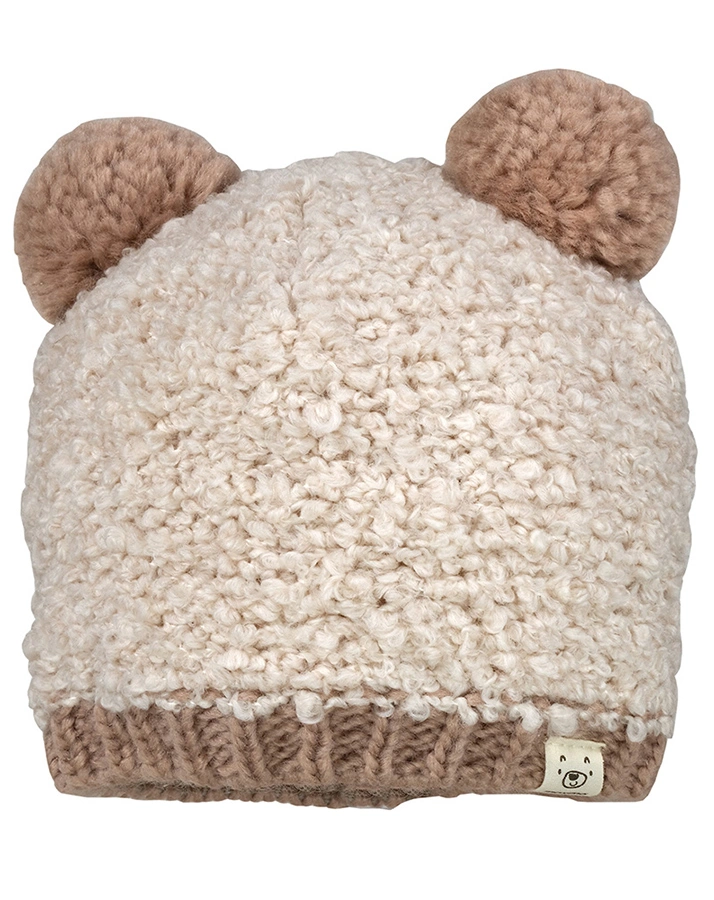 Mütze MINI POMPON in borkemeliert
