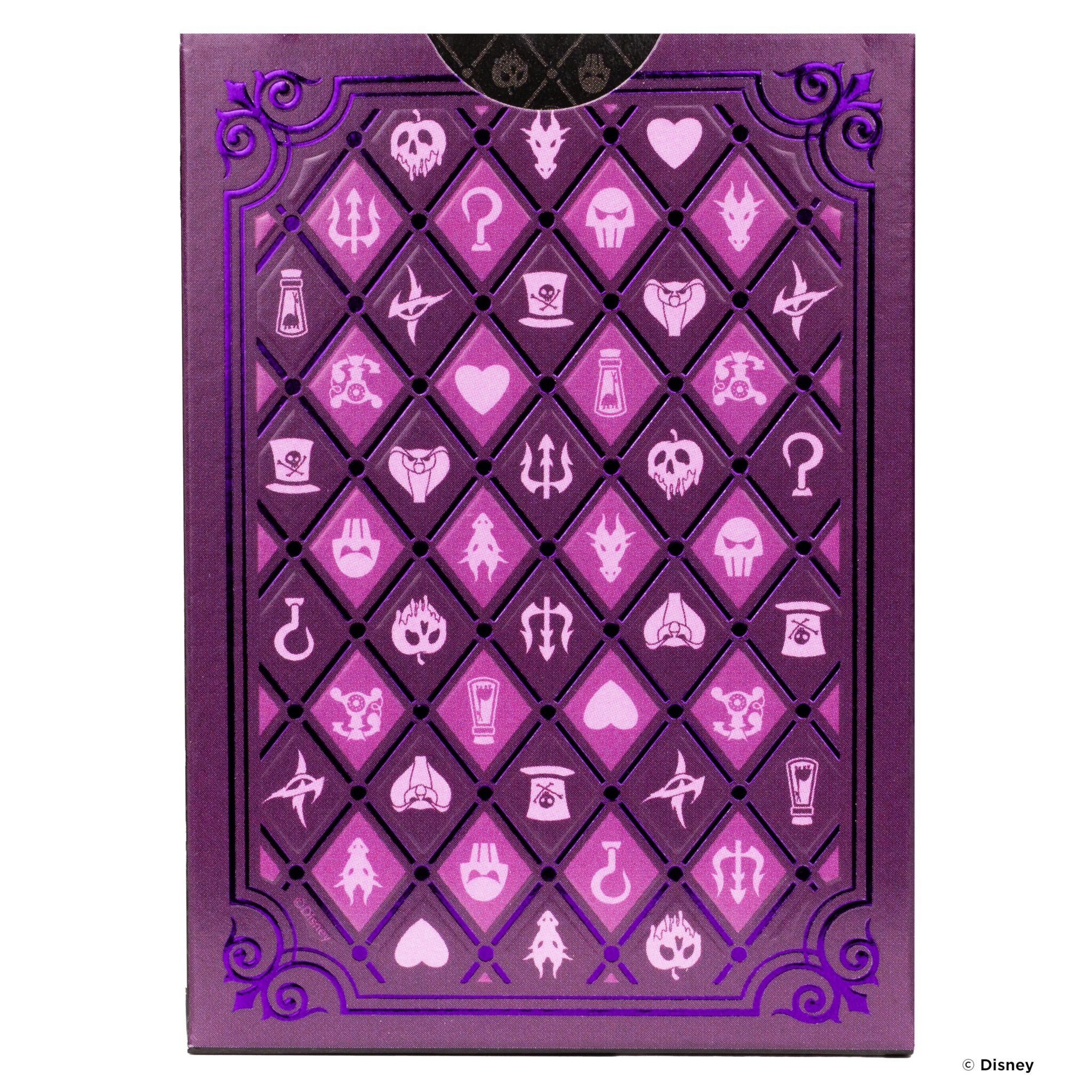 Bicycle® Kartendeck - Disney Villains (lila) Kartenspiel Spielkarten Pokerkarten