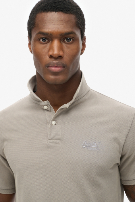 Superdry grijze heren polo