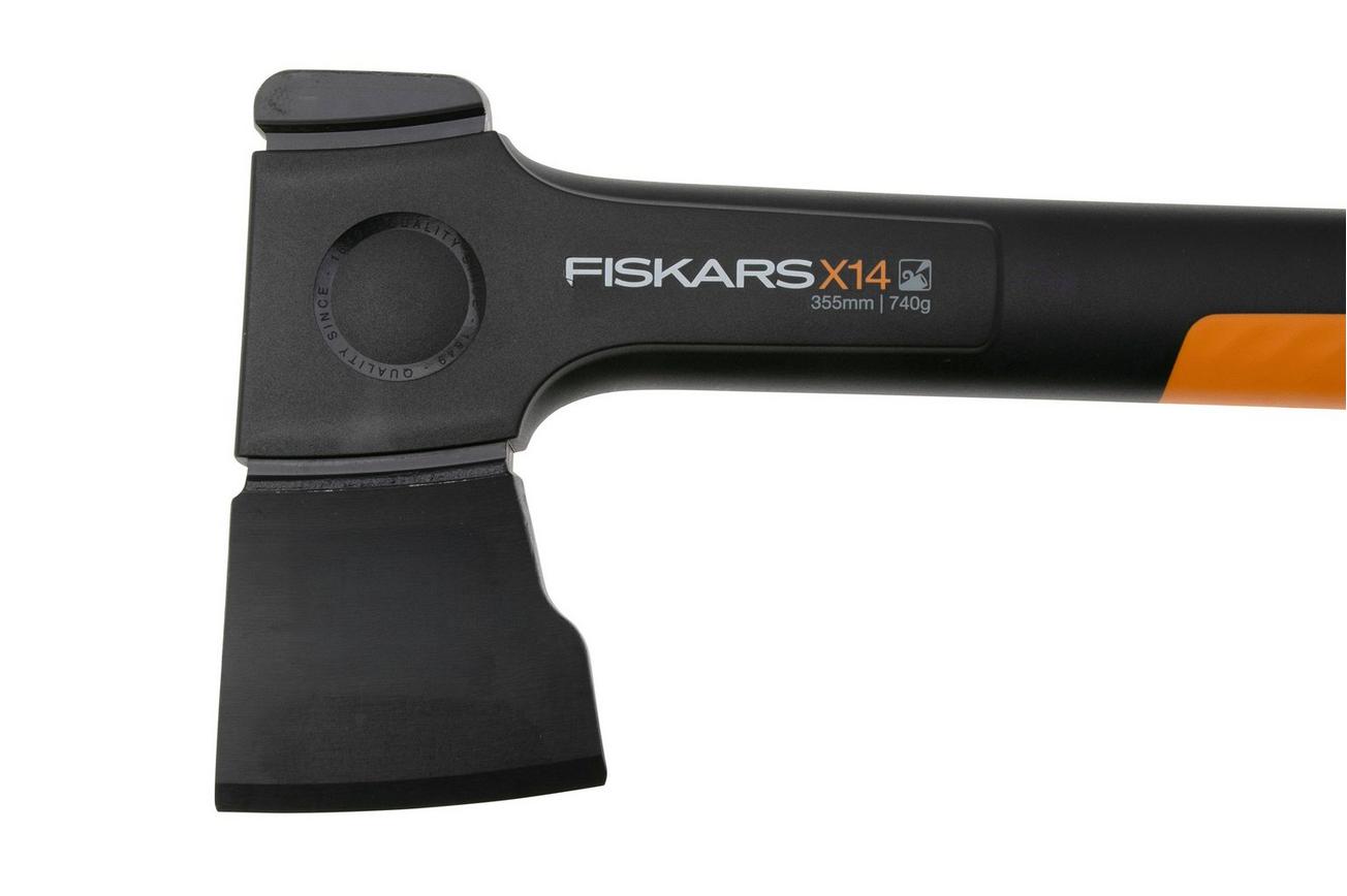 Fiskars X14 Universal Axe Set F1075432 handbijl   bijlslijper
