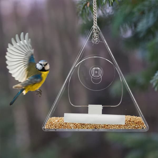 Fuglemater for Windows trekantet