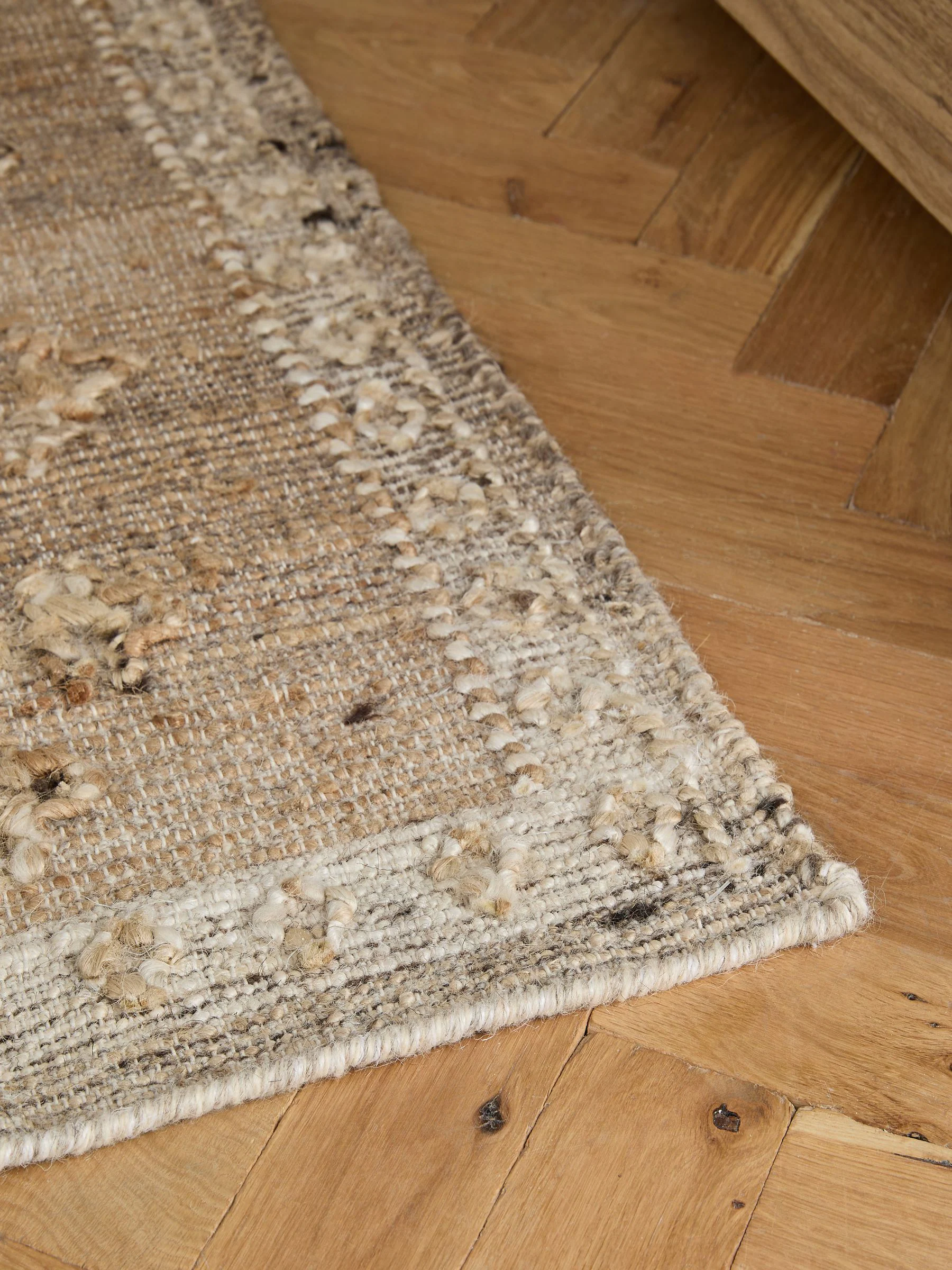 Jute Rowan Oosterse plat geweven loper