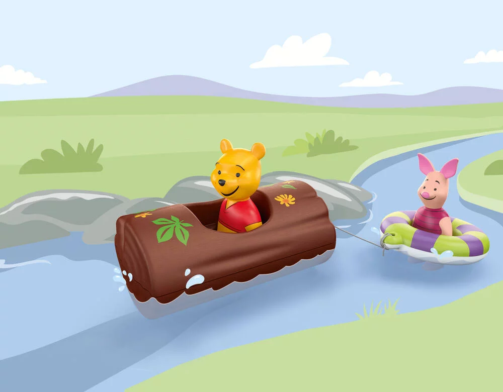 DISNEY WINNIE ET PORCINET AVEC TRONC AQUATIQUE - 71415