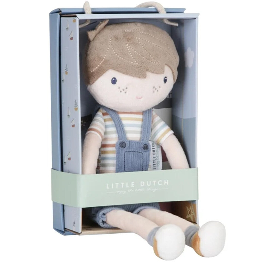Little dutch lappenpop jim - tuinpak - 35 cm