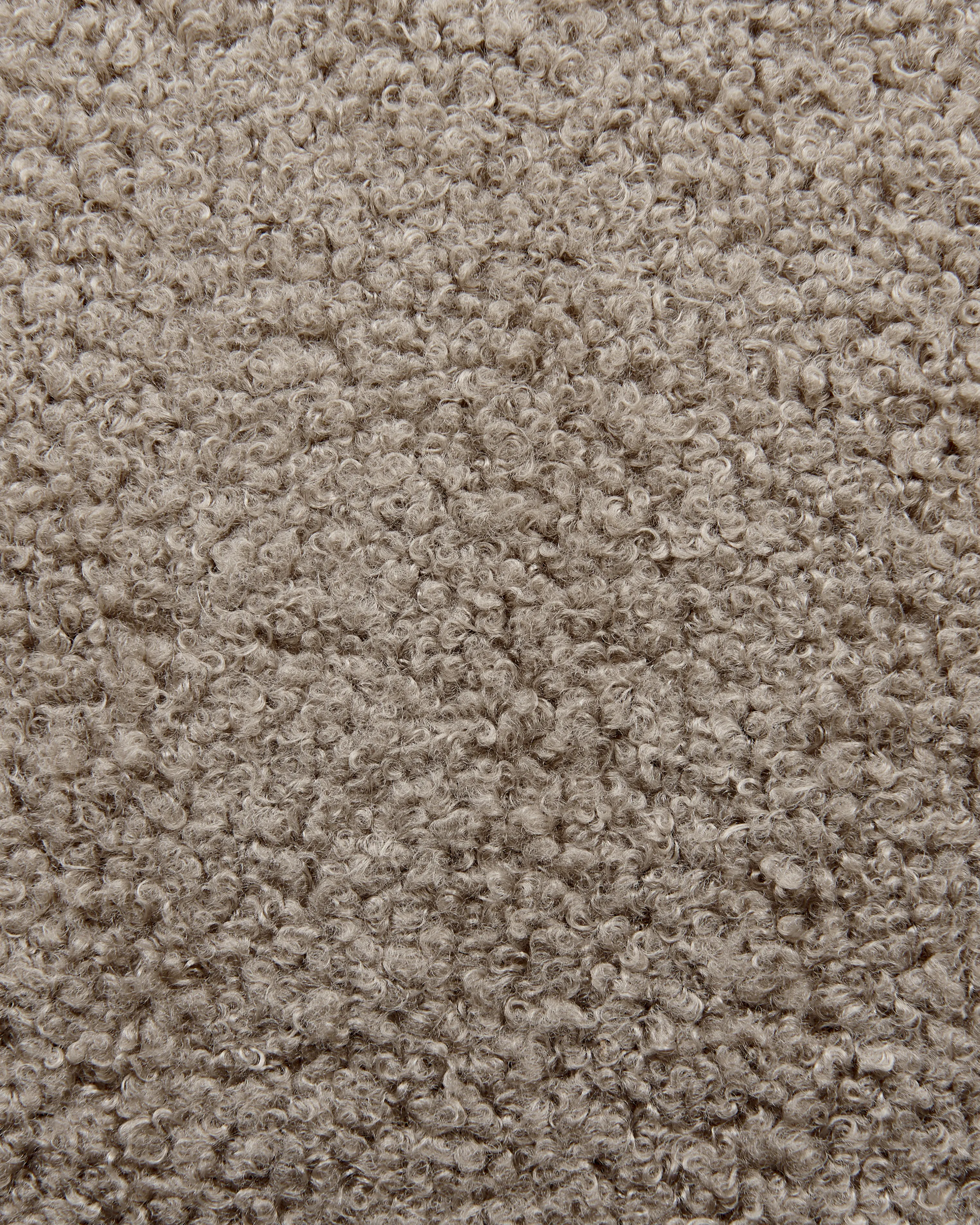 Set van 2 eetkamerstoelen CASEY Bouclé Taupe