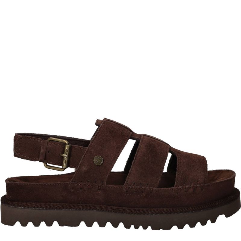 Warmbat Wenlock Sandalen Bruin Dames