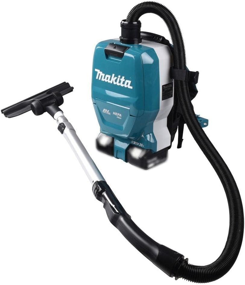 DVC261Z Rucksackstaubsauger Bl 18 V x 2 Lxt mit Selector/ohne Akku und Ladegerät, Bunt