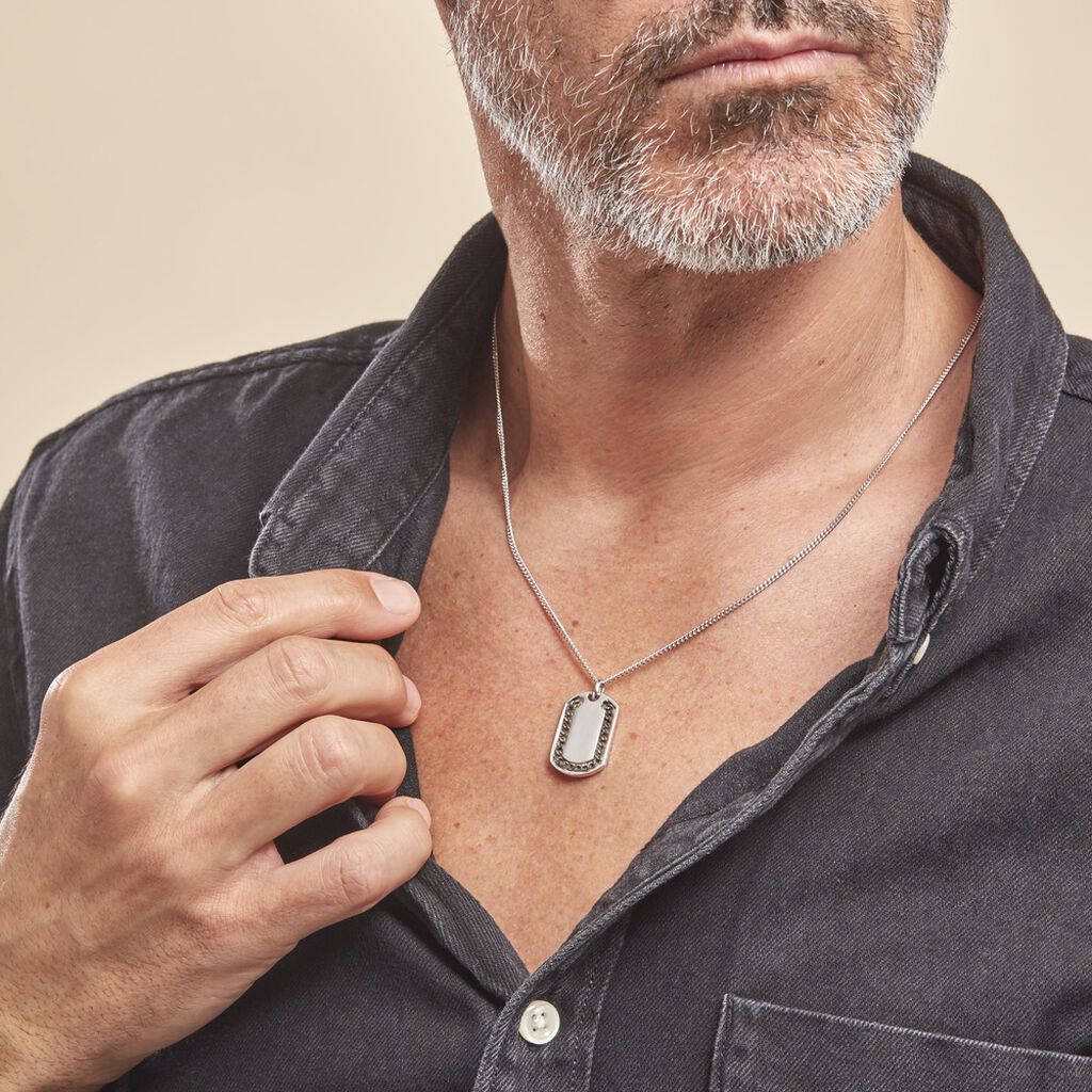 Collier Argent Edgar
