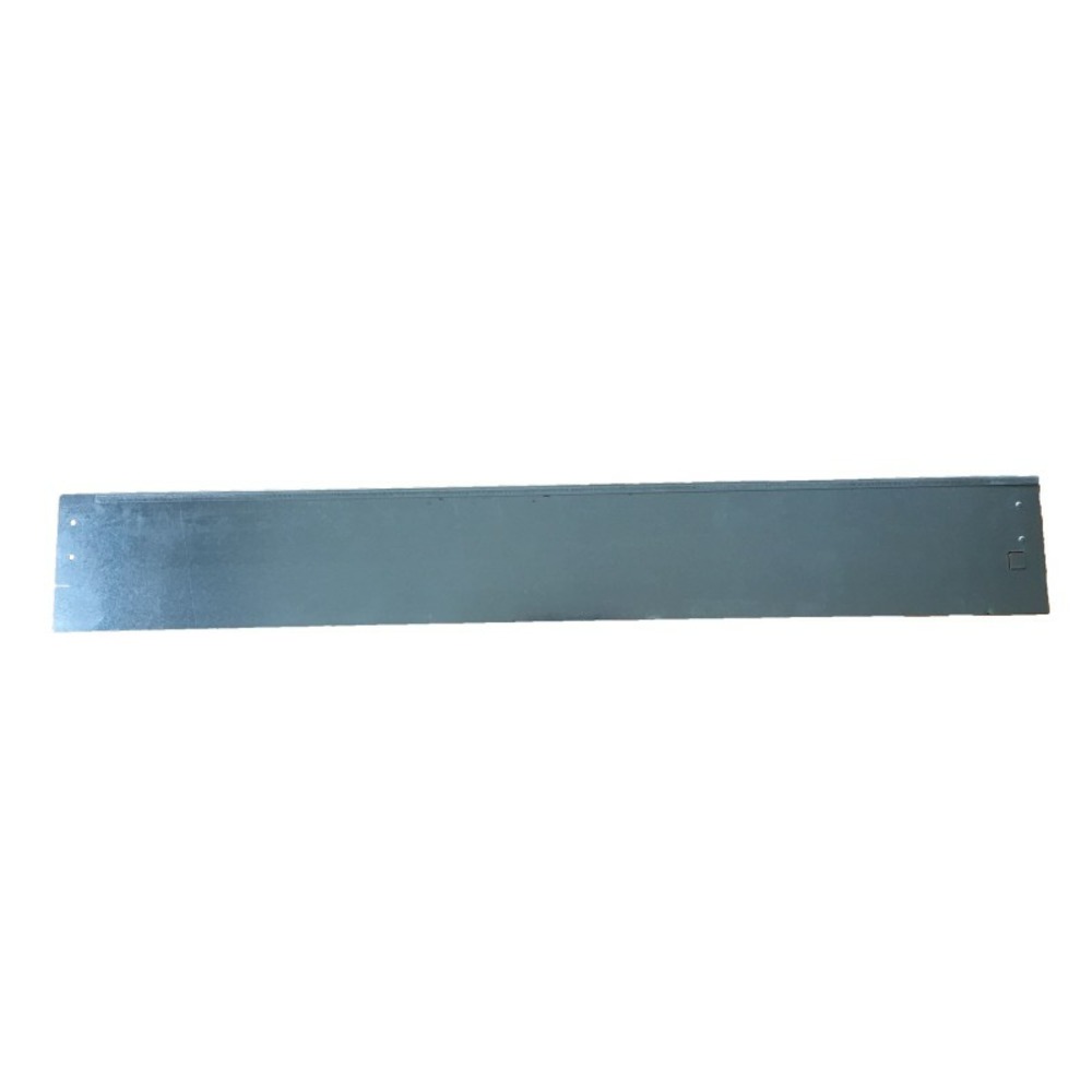 Bordure jardin droite acier galvanisé - 99 x 14 cm - métal brut
