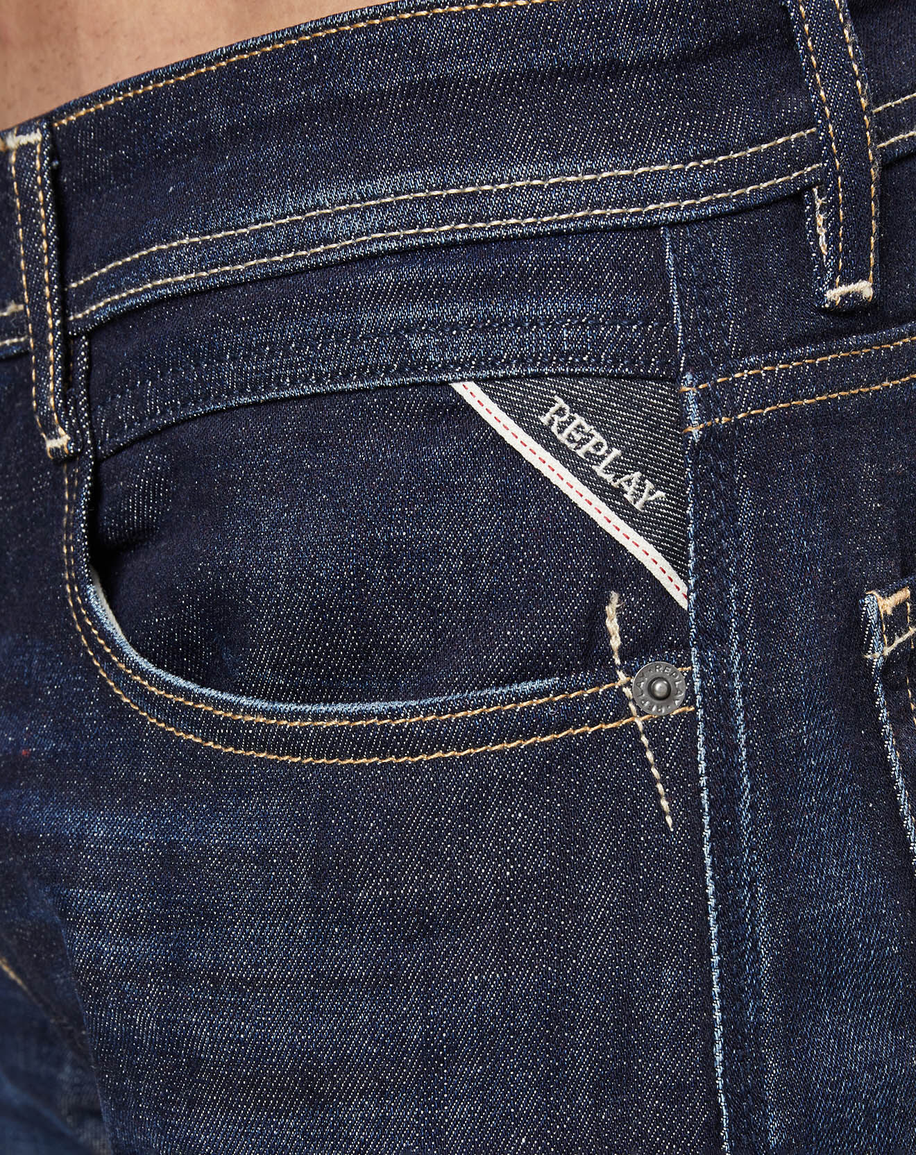Replay Jean confort Rocco Dark bleu foncé