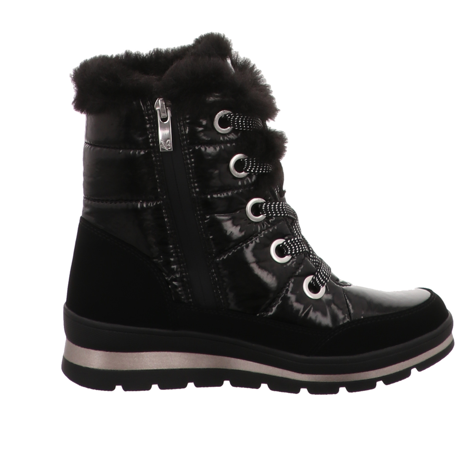 Caprice Schnürstiefel schwarz
