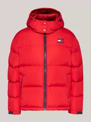 Jaqueta puffer Alaska com capuz
