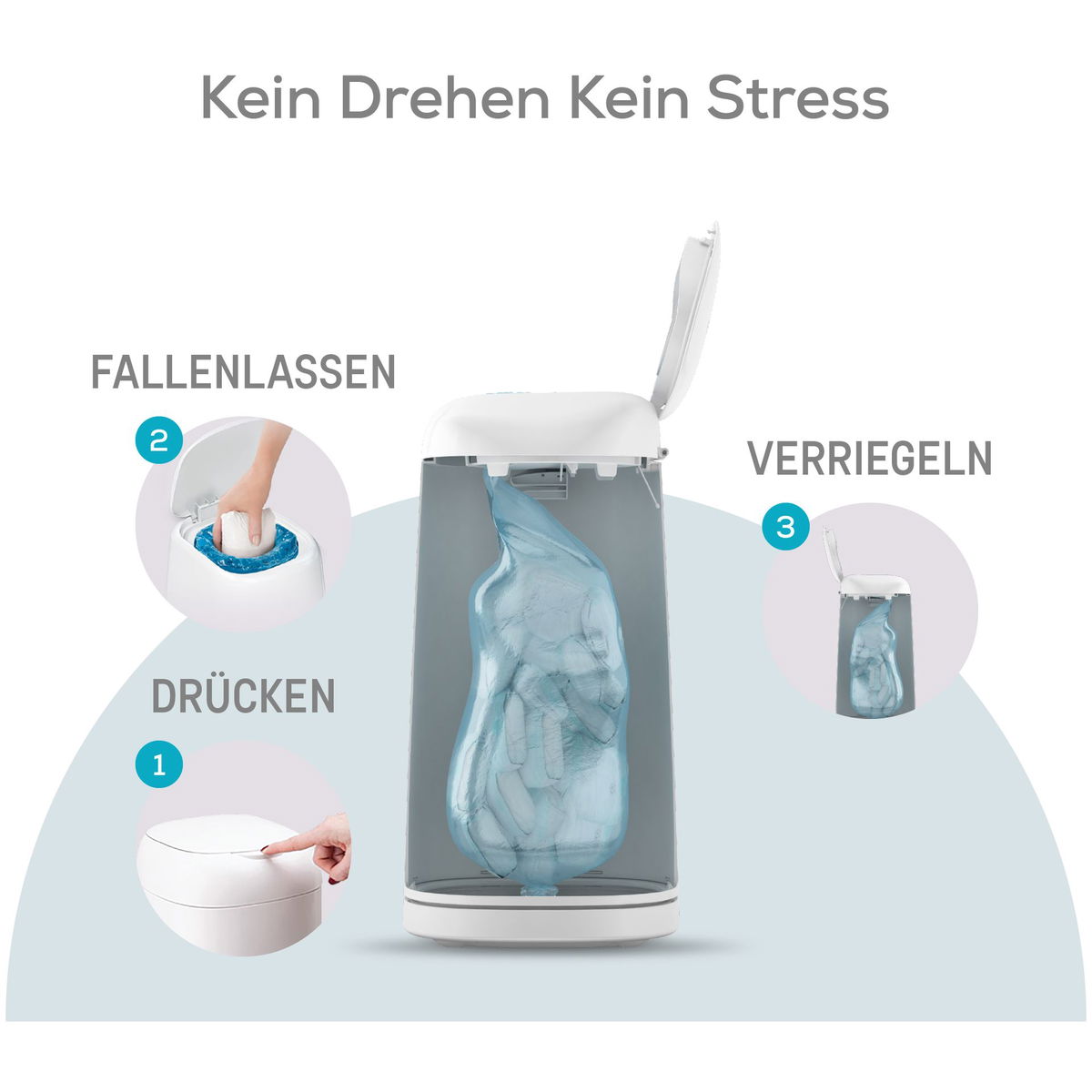 AngelcareAngelcare   Windeleimer Dress Up XL 7 Stück